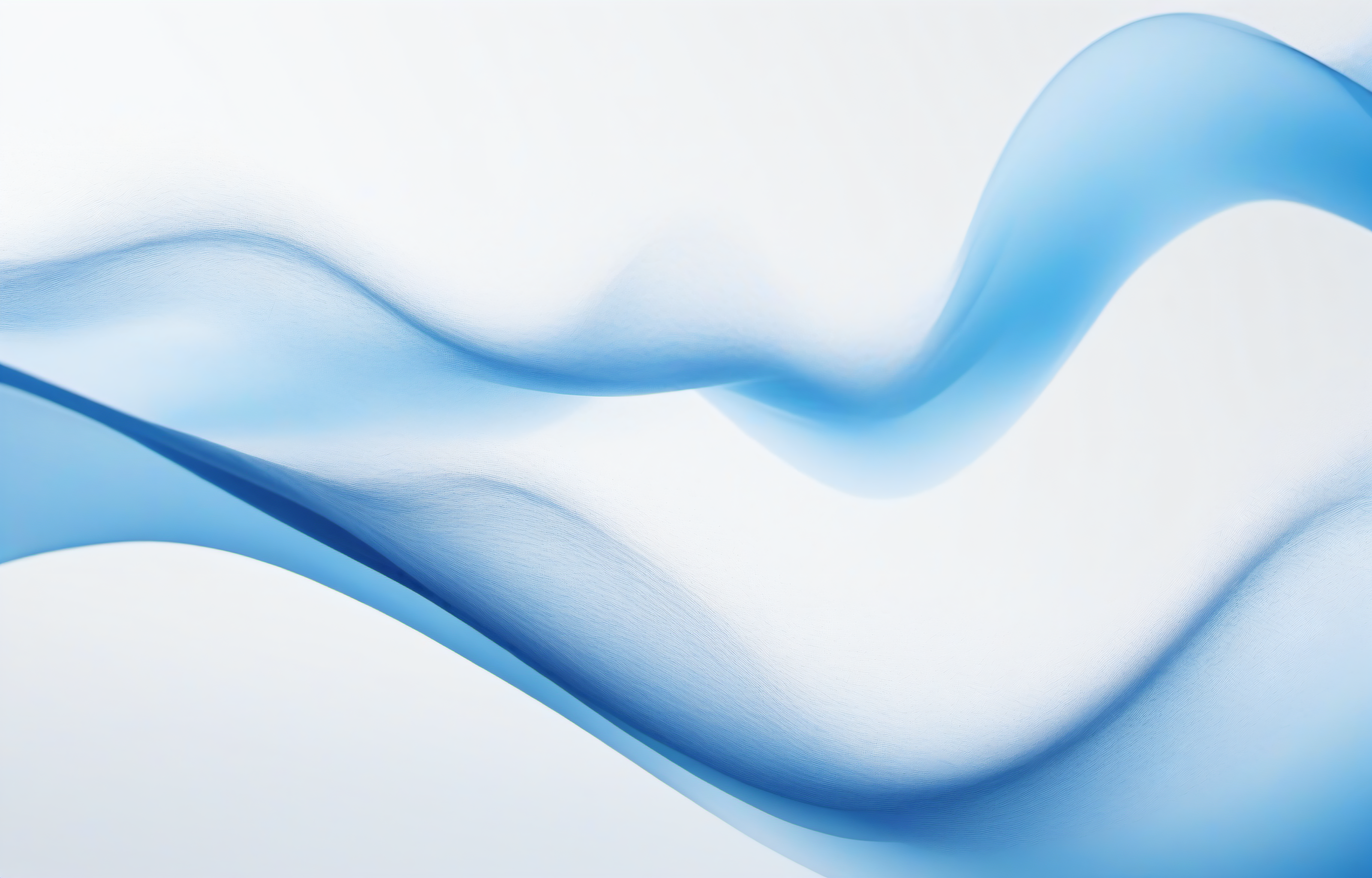 abstract blue wave particles