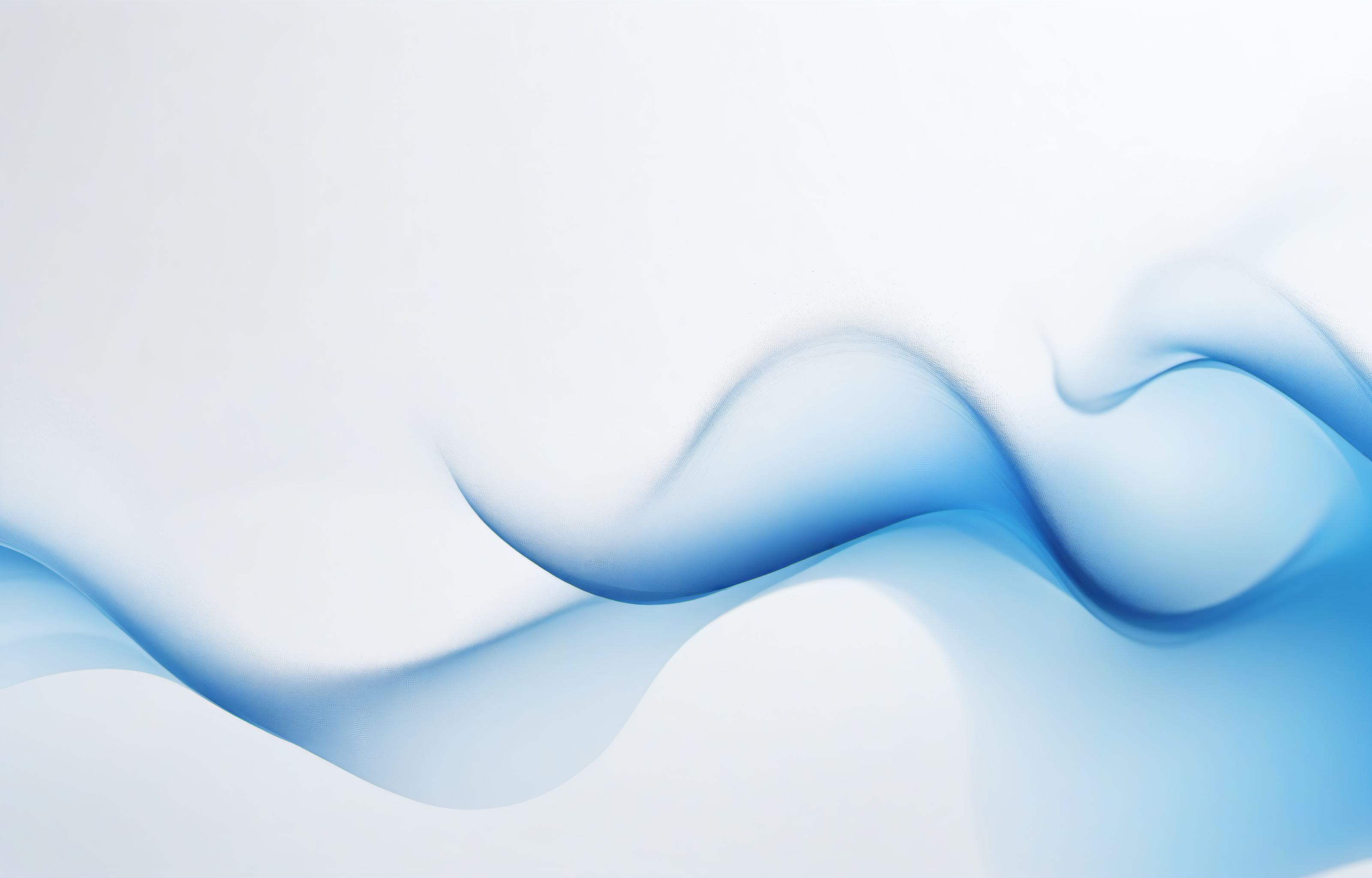 abstract blue wave particles